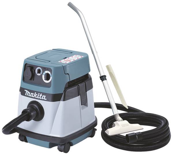 Makita VC1310LX1 Stofzuiger  1050 W Gereedschapsadapter