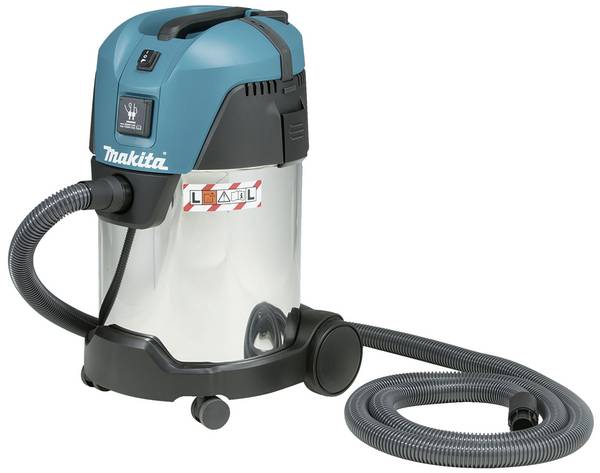 Makita VC3011L Stofzuiger  1100 W Gereedschapsadapter