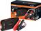 'OSRAM BATTERYstart 200' Lithium-Starter, productverpakking met afbeelding van de jumpstarter en kabels, ideaal voor auto en motor.