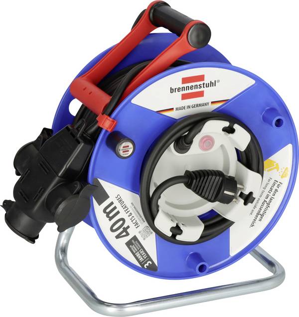 Brennenstuhl 1188380301 Kabelhaspel 40 m Zwart