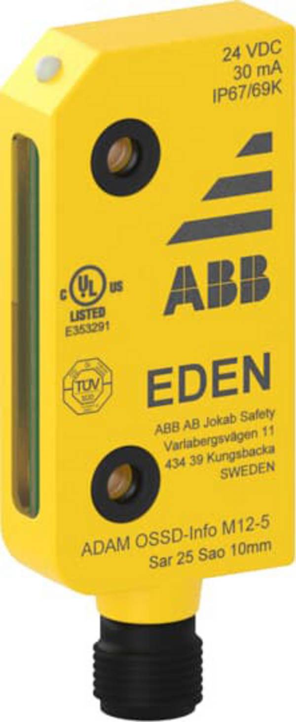 ABB Veiligheidsschakelapparaat Capacitief AS-interface Adam OSSD-Info M12-5