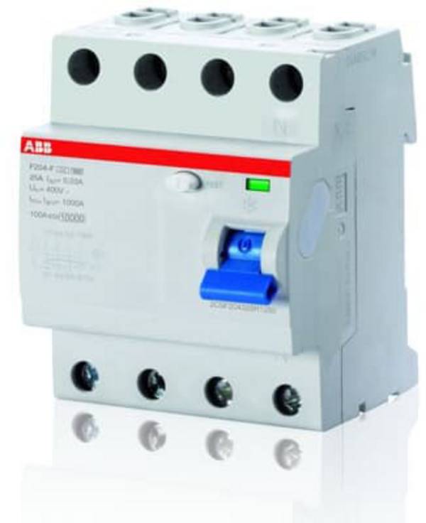 ABB 2CSF204325R1400 F204 F-40/0,03 Aardlekschakelaar F 4-polig 40 A 0.03 A 400 V
