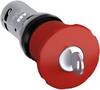 ABB CE4K1-10R-11 Noodstopknop Met NOT-AUS schakelaar 1x NC, 1x NO IP67/IP69K 1 stuk(s)