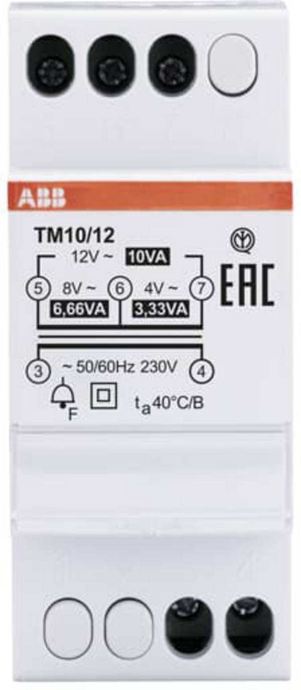 ABB 2CSM228715R0802 Beltransformator 10 V 2.5 A