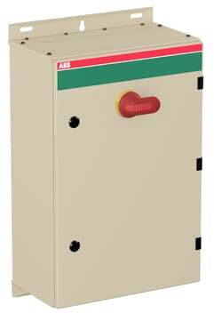 Veiligheidsschakelaar Rood 3-polig 200 A ABB 1SCA022700R6340