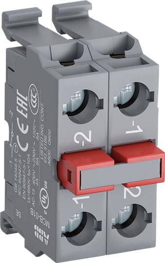 ABB MCB-02B 1SFA611610R2020 Toegangsmodule Met NOT-AUS schakelaar NOT-AUS 1 stuk(s)