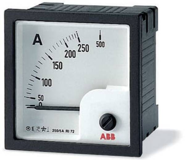 ABB 2CSG322260R4001 AMT1-A5/72 Ampèremeter AMT1-A5/72 voor montage op schakelkastdeur