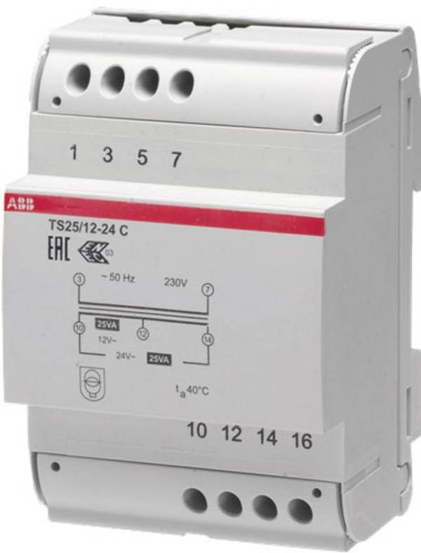ABB 2CSM251043R0811 Beltransformator 12 V, 24 V 1 A
