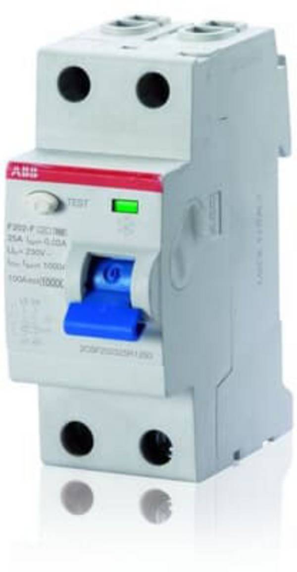 ABB 2CSF202325R1250 F202 F-25/0,03 Aardlekschakelaar F 2-polig 25 A 0.03 A 230 V