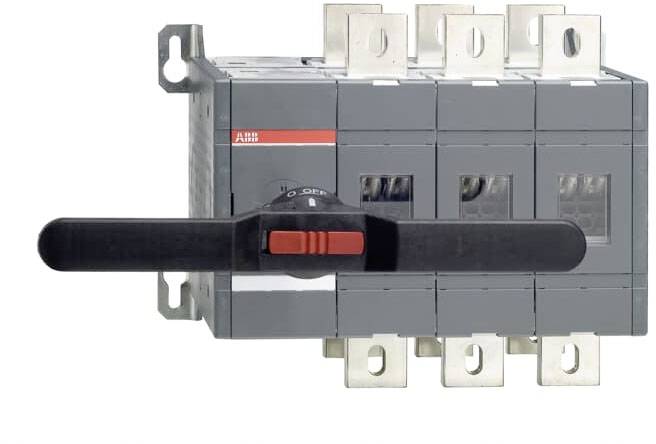 Lastschakelaar Zwart 3-polig 1000 A ABB 1SCA022872R1680