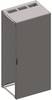 Striebel & John 3/10R6 Wandkast 864 x 2213 x 513 Staal Grijs-wit (RAL 7035), Grijs 1 stuk(s)