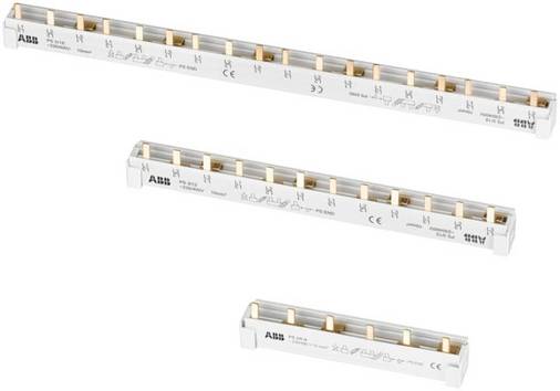 ABB 2CDL220001R1612 PS2/12/16 faserail 2-pins, 12-pins, 16 mm2 Phase busbar   Grijs  16 mm² 80 A     1 stuk(s)