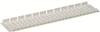 Striebel & John 2CPX038231R9999 ZA2 afsluitstrip 1000 mm Afsluitstrips Kunststof Grijs-wit (RAL 7035), Grijs 1 stuk(s)