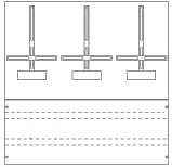 Striebel & John 2CPX037112R9999 KF445SB tellerwisselplaat met tellerkruis Tellerwisselplaat Grijs, Grijs-wit (RAL 7035) 1 stuk(s)