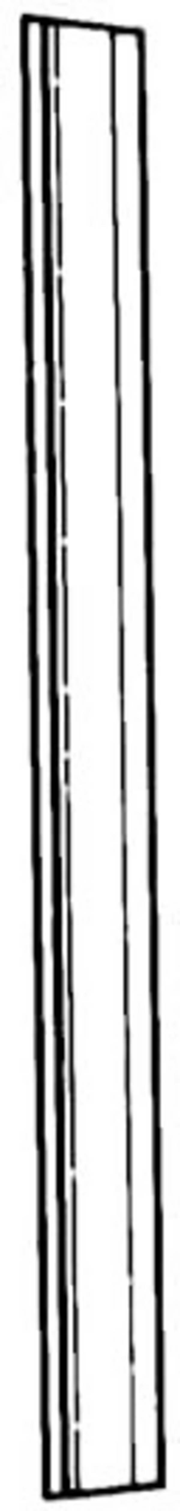 Striebel & John 2CPX039074R9999 ZX74 Schotwand 8RE BH4 verticaal, van kunststof Tussenschot Kunststof 1 stuk(s)