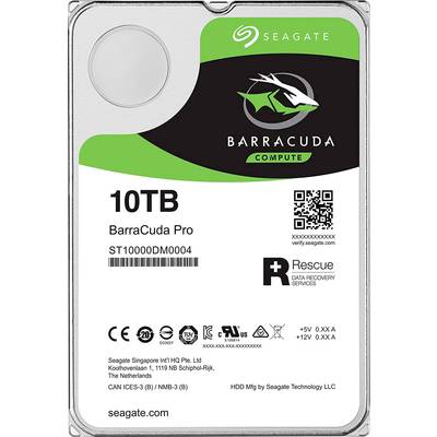 Seagate BarraCuda® Pro 10 TB  Harde schijf (3.5 inch) SATA III ST10000DM0004 Bulk