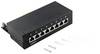 LogiLink NP0018B 8 poorten Patchpaneel CAT 6A 1 HE Meerdere kleuren