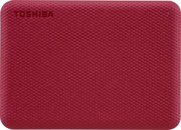 Toshiba Canvio Advance 1 TB  Externe harde schijf (2,5 inch) USB-A 3.2 Gen 1 Rood HDTCA10ER3AA