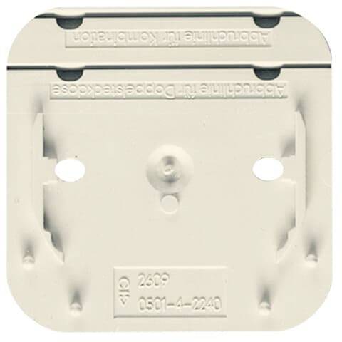 ABB 2CKA001716A0026 Montageplaat Montageplaat Kunststof Wit, Parel-wit 1 stuk(s)