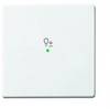 Busch-Jaeger 1-voudig Afdekking free@home Verkeerswit, Wit 2CKA006220A0046