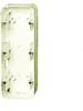 Busch-Jaeger 2CKA001799A0386 Opbouwbehuizing Opbouwbehuizing 3-voudig Crème-wit, Parel-wit 1 stuk(s)