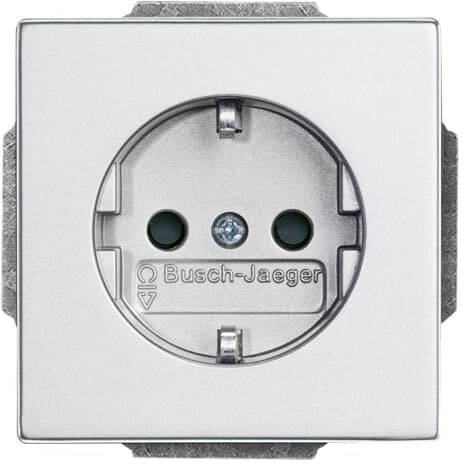 ABB 2CKA002011A3798 Apparaatinzetstuk IP20 Witaluminium (RAL 9006), Aluminium