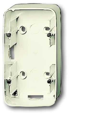 Busch-Jaeger 2CKA001799A0337 Opbouwbehuizing Opbouwbehuizing 2-voudig Parel-wit, Crème-wit 1 stuk(s)