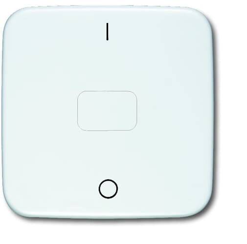 Gira 086903 Systeem 55 Afdekking voor coax-antenne contactdoos Zuiver wit glanzend scherpe