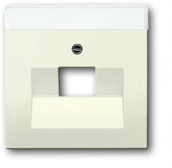 Busch-Jaeger 2CKA001710A3147 UAE-, IAE-, ISDN-contactdoos Afdekking Parel-wit, Crème-wit 1 stuk(s)