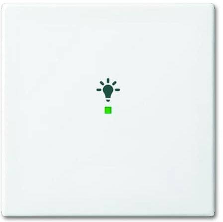 Busch-Jaeger 1-voudig Afdekking Wipschakelaar "licht" free@home Wit, Zuiver wit (RAL 9010) 2CKA006220A0356