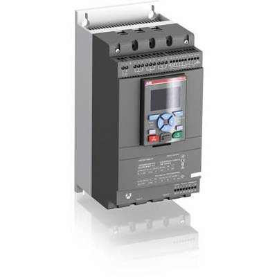 Een elektrische motorstarter met een digitaal display en bedieningsknoppen, die wordt gebruikt voor het besturen en beschermen van elektromotoren.