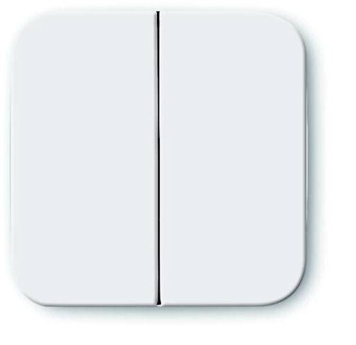 Busch-Jaeger 2CKA001434A0562 Serietoets Afdekking Wit, Zuiver wit (RAL 9010) 1 stuk(s)