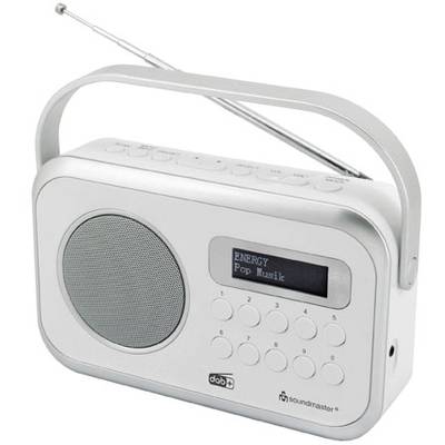 soundmaster DAB270WE Radio DAB+, VHF (FM) AUX  Wit
