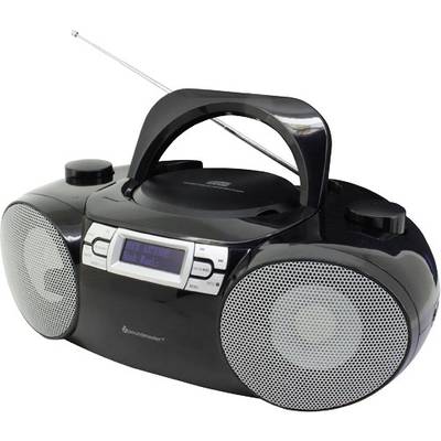 soundmaster SCD8100SW Radio/CD-speler DAB+, VHF (FM) AUX, Bluetooth, CD, SD, USB  Zwart