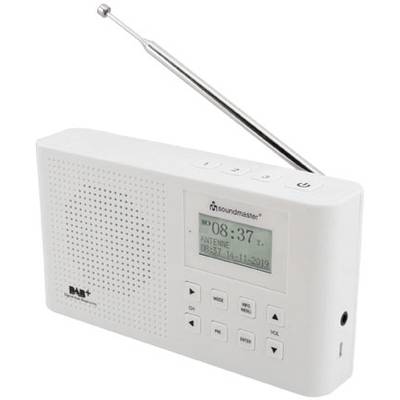 soundmaster DAB160WE Radio DAB+, VHF (FM)   Wit
