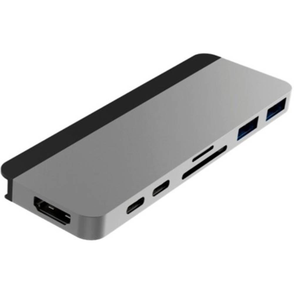 HYPER HD28C-SILVER USB-C dockingstation Geschikt voor merk: Apple USB-C Power Delivery