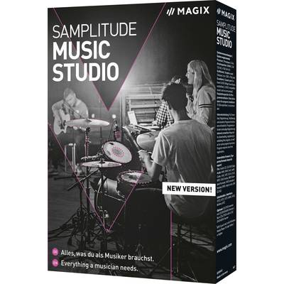 Magix Samplitude Music Studio (2021) Volledige versie, 1 licentie Windows Muzieksoftware