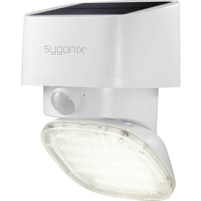 Sygonix  SY-4673534 LED-buitenlamp met bewegingsmelder (wand)   20 W Koudwit Wit