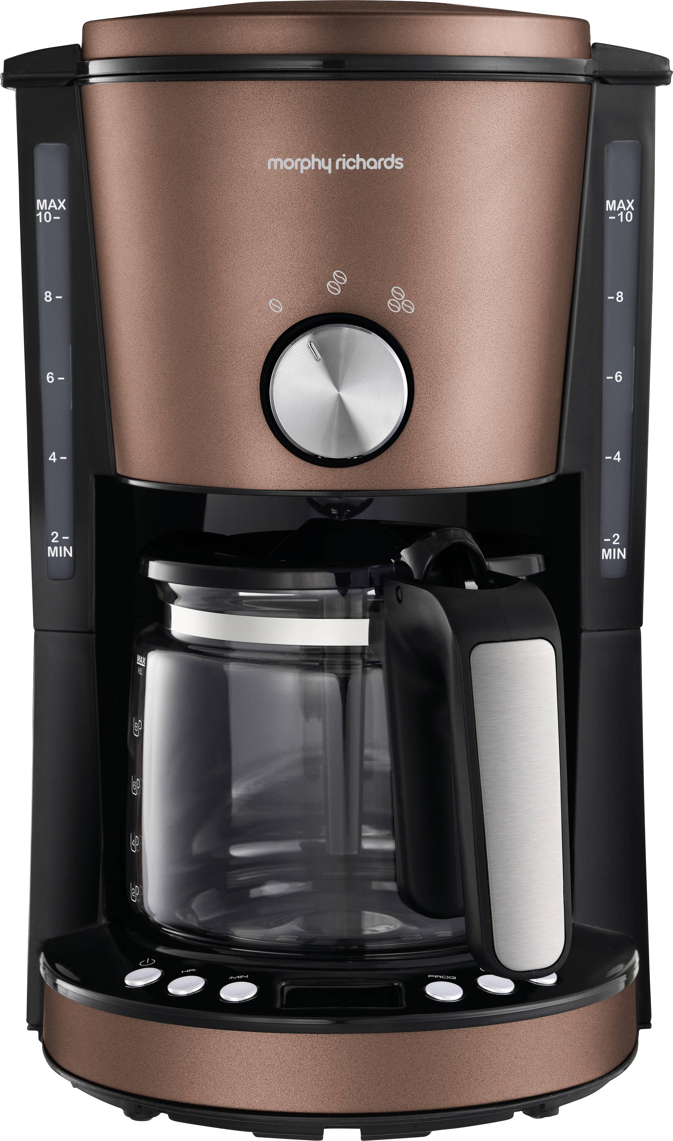 Morphy Richards EVOKE Bronze Koffiezetapparaat Brons Capaciteit koppen