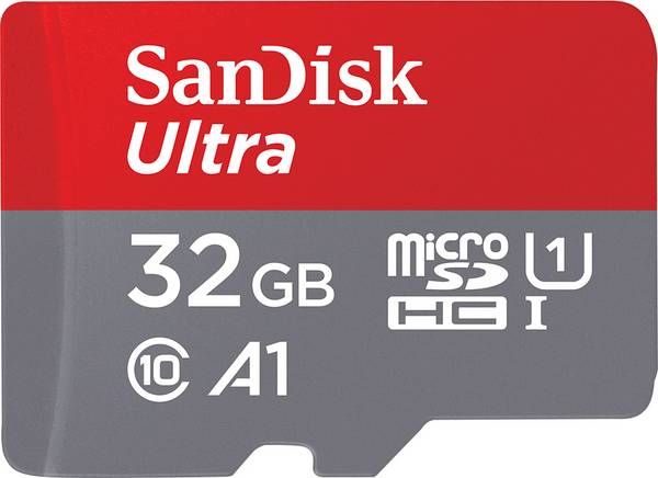 SanDisk Ultra® microSDHC microSDHC-kaart  32 GB Class 10, UHS-I Incl. SD-adapter