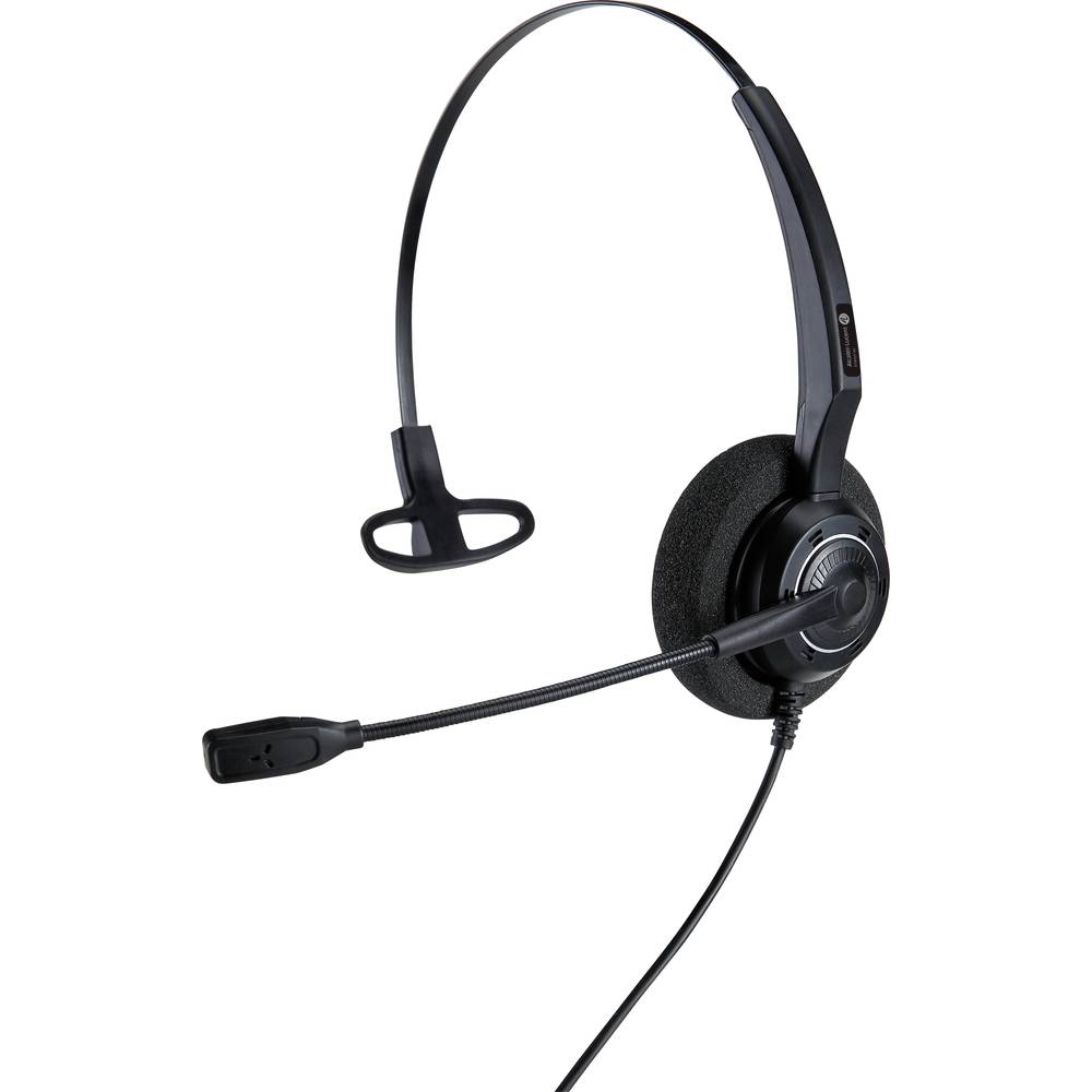 Alcatel-Lucent Enterprise AH 11 G On Ear headset Kabel Telefoon Mono Zwart Ruisonderdrukking (microfoon)
