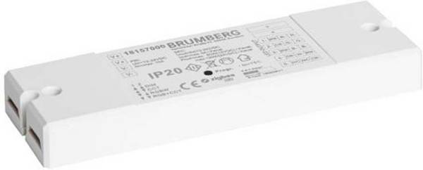 Brumberg 18157000 Brumberg Leuchten LED-dimmer 48 tot 240 W 4 A 12 - 24 Kunststof (l x b x h) 145 x 46.5 x 16 mm 1 stuk(s)