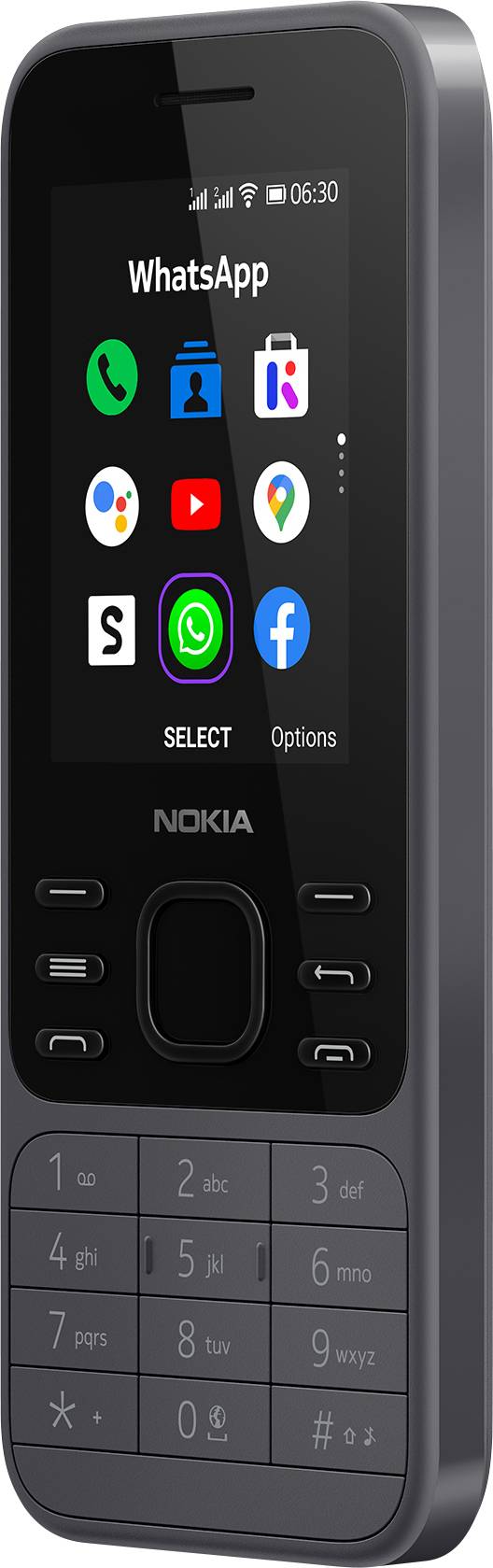 Nokia 6300 4G (Leo) Mobiele telefoon Steenkool-3