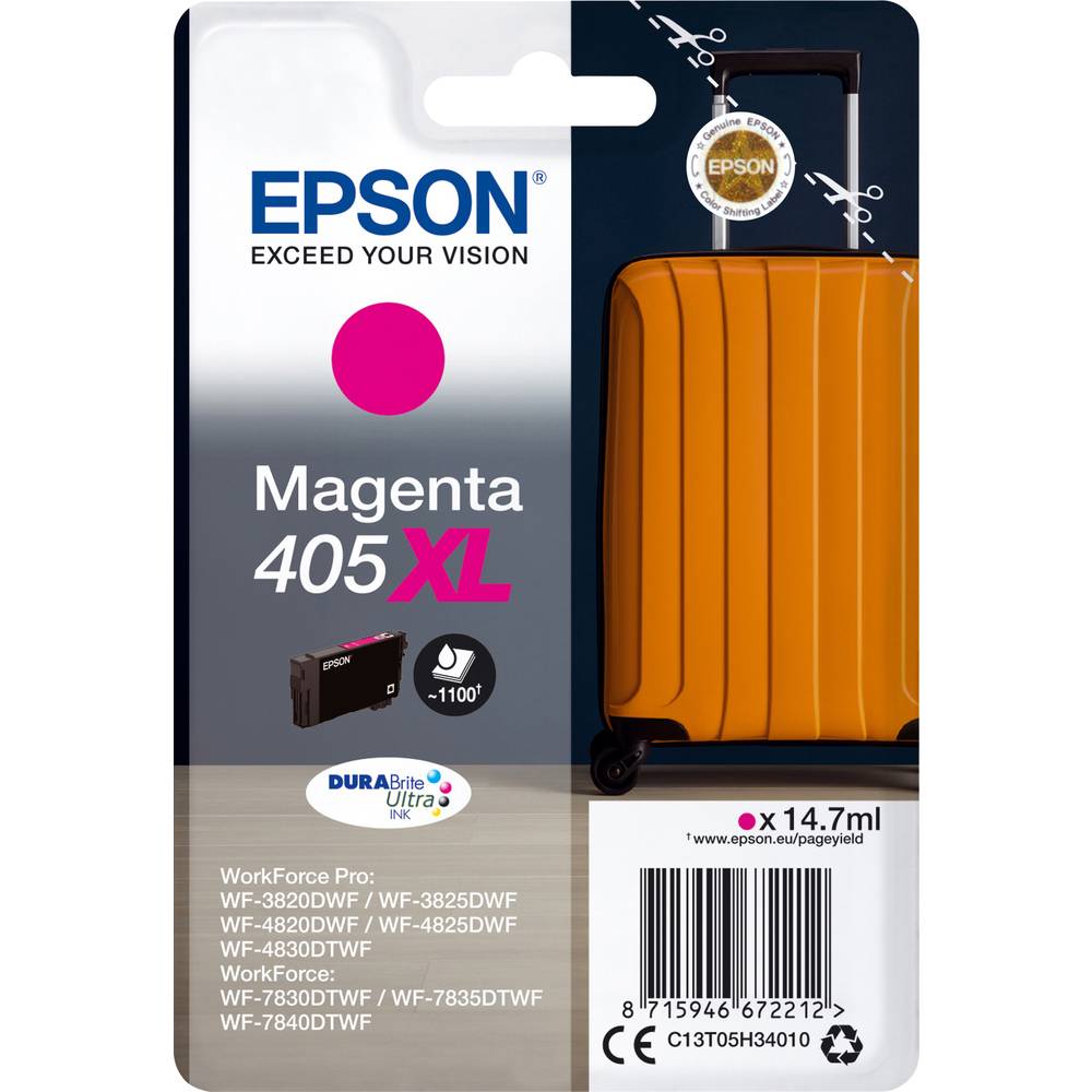 Image of Epson Cartuccia T05H3, 405XL Originale Magenta C13T05H34010
