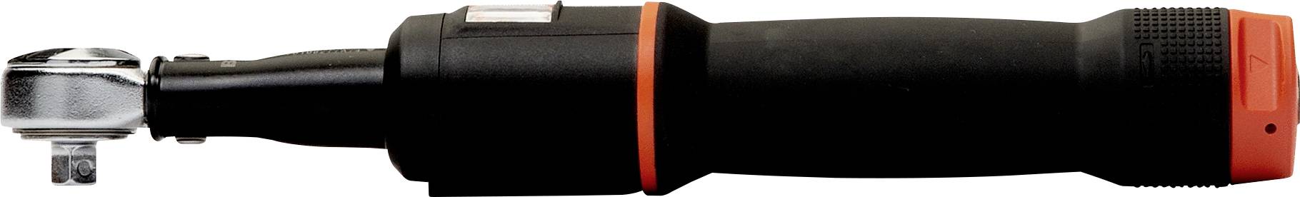 Een zwarte slagschroevendraaier met een rode ring rond de kop. Het apparaat is geschikt voor gebruik in de werkplaats of industrie.