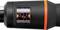 Momentsleutel met display, toont bereiken van 10 tot 80 Nm en 10 tot 60 lbf·ft. Zwarte behuizing met oranje details.