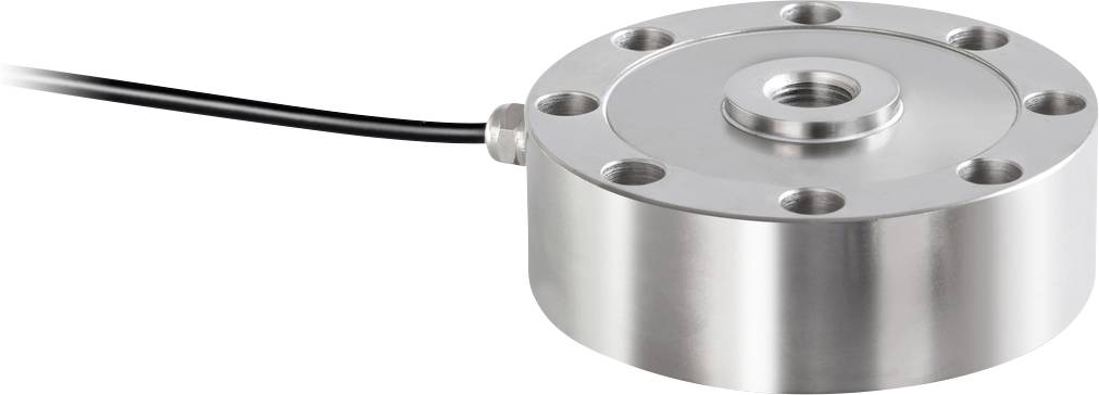 Metalen druksensor met kabelaansluiting, geschikt voor nauwkeurige drukmeting.