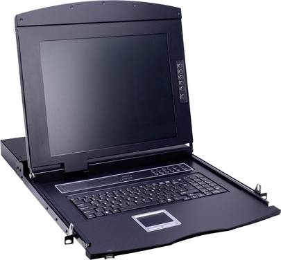 VALUE 19" KVM-console, 43 cm (17") TFT (16:9), VGA, USB, FR-Layout