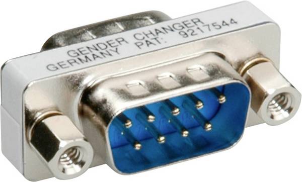 ROLINE DB9 Genderchanger M/M