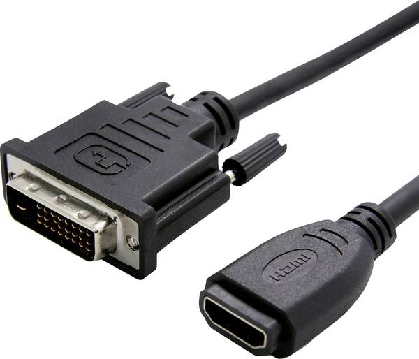 VALUE HDMI-DVI Adapter, HDMI Female / DVI-D Male